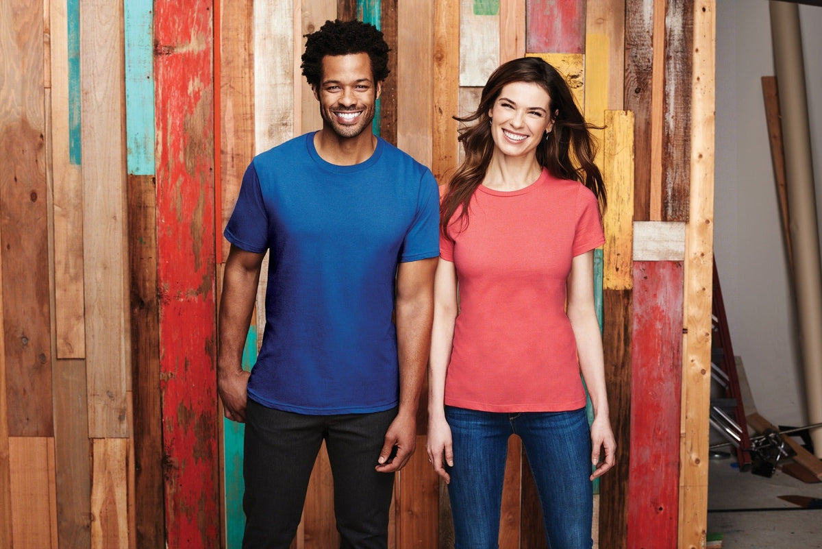 Yellow District Women's Perfect Weight Tee. DM104L