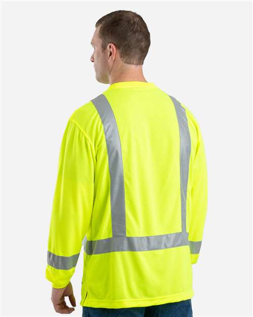 Yellow Men's Tall Hi-Vis Class 3 Performance T-Shirt - HVK013T