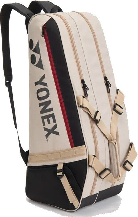 Yonex Gearlogic 6 Pack Racquet Bag (2026) - Beige