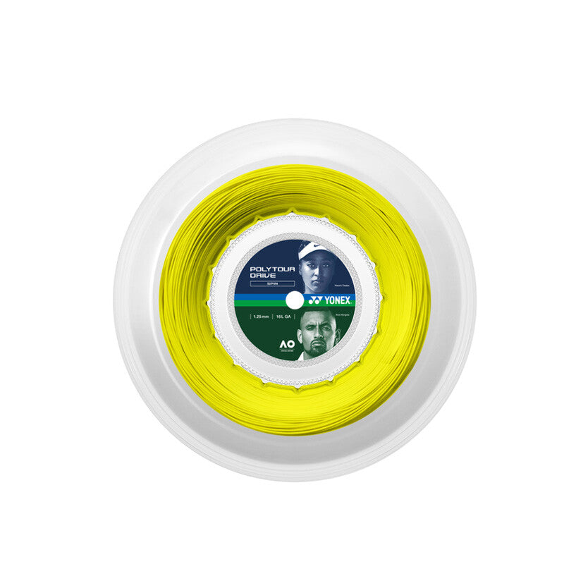 Yonex Polytour Drive 125 16l Reel 656’ - Yel