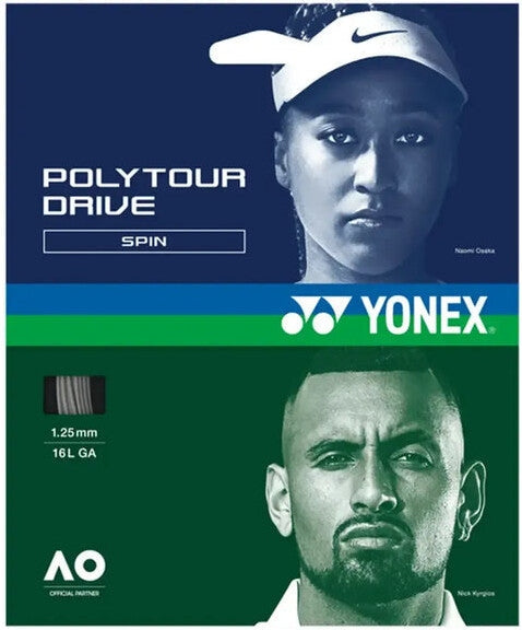 Yonex Polytour Drive 125 16l - Sil