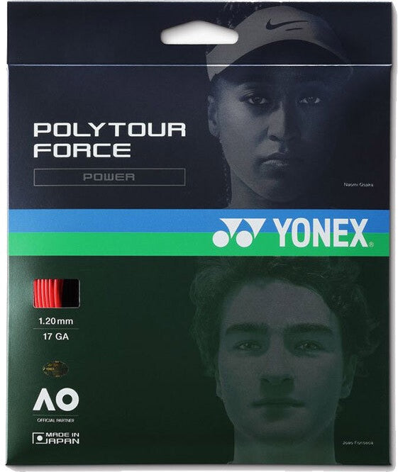 Yonex Polytour Force - Bright Red