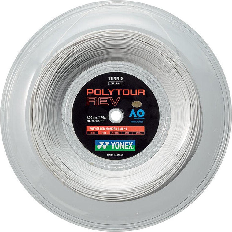 Yonex Polytour Rev 120 656’ Reel - White - 17