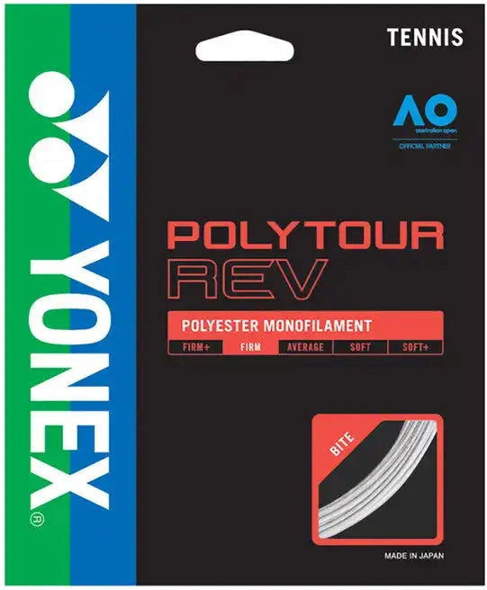 Yonex Polytour Rev 120 Tennis String - Orange - 17