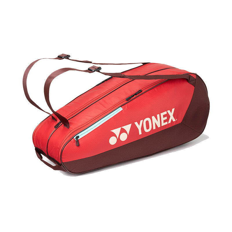 Yonex Team 6 Pack Racquet Bag (2025) (black) - Red / Os