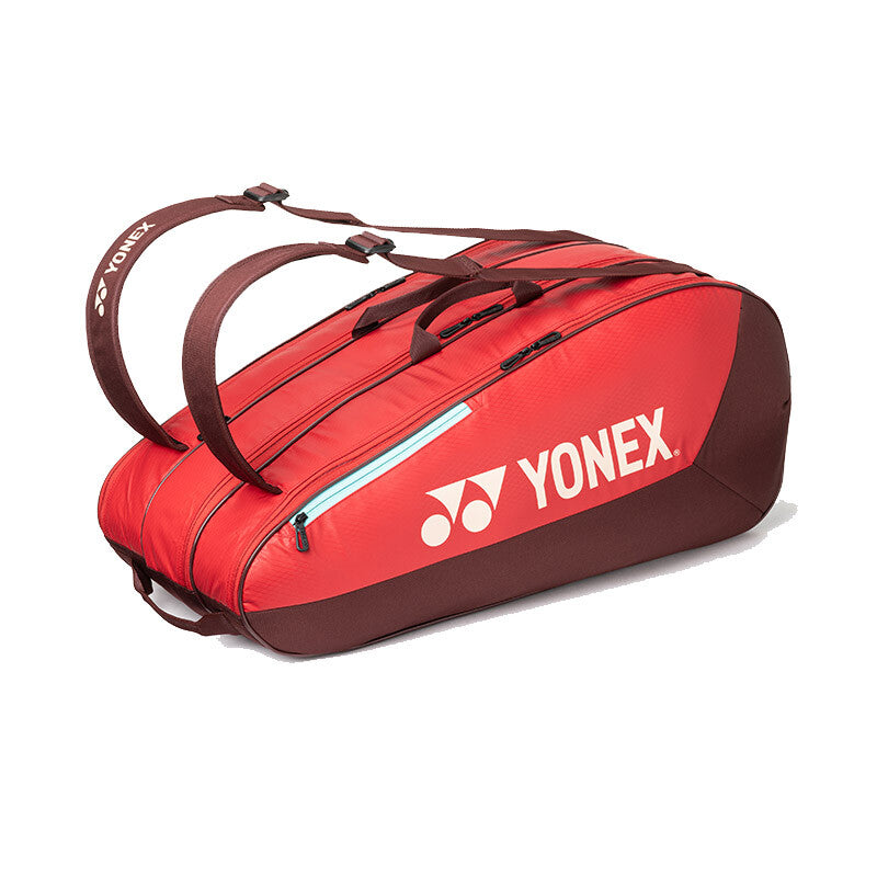 Yonex Team 9 Pack Racquet Bag (2025) (black) - Red / Os