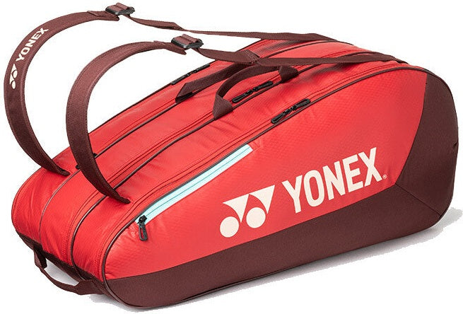 Yonex Team 9 Pack Racquet Bag (2025) - Ruby Red