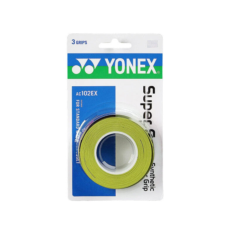 Yonex Wet Super Grap Overgrip (3x) (black) - Cit / Os