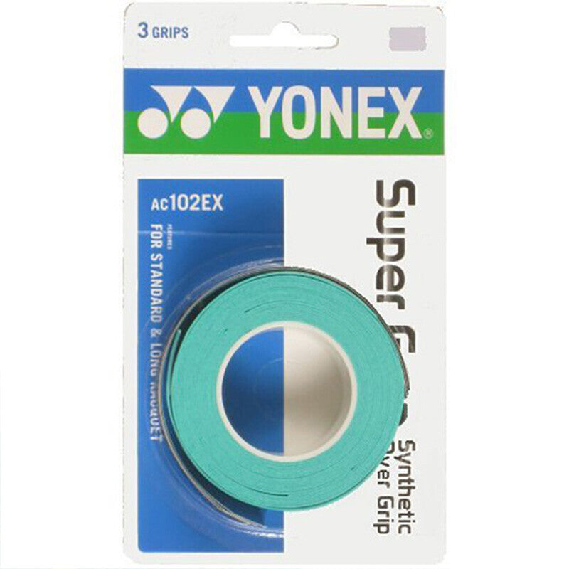 Yonex Wet Super Grap Overgrip (3x) (black) - Grn / Os