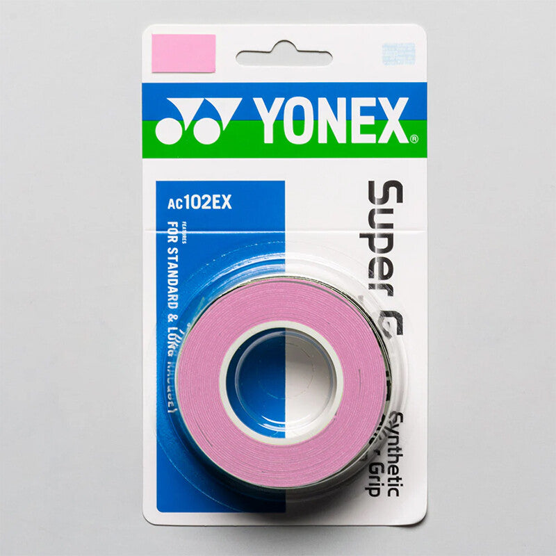 Yonex Wet Super Grap Overgrip (3x) (black) - Lpk / Os