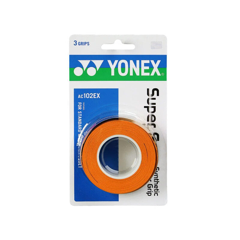 Yonex Wet Super Grap Overgrip (3x) (black) - Org / Os