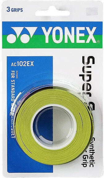 Yonex Wet Super Grap Overgrip (3x) - Citrus Green