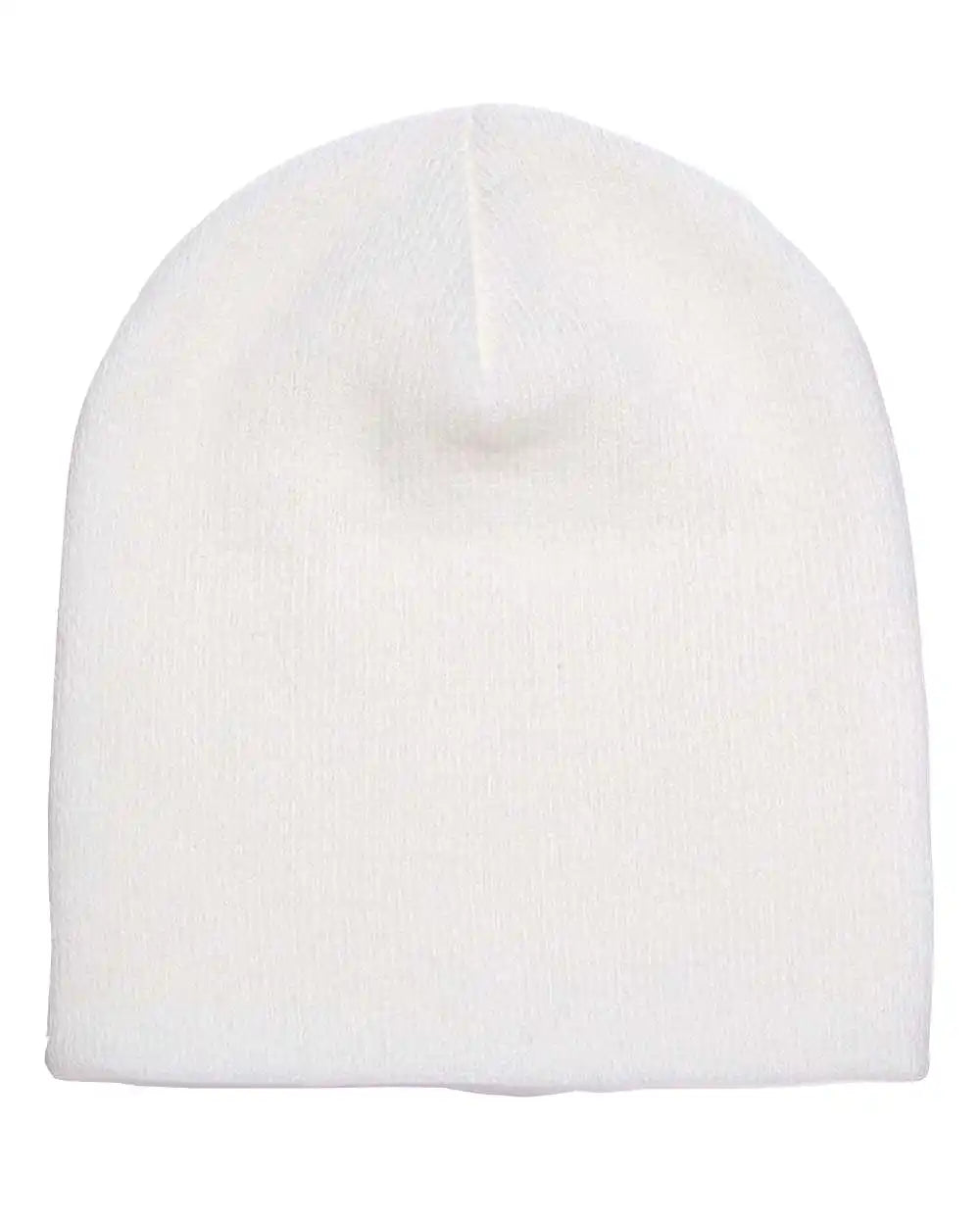 Yp Classics 1500kc 8 1/2’’ Beanie - White - Osfa