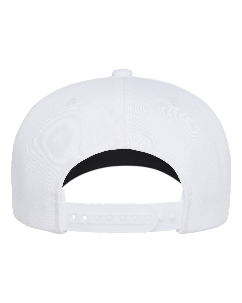 Yp Classics 5079bd Retro Cotton Blend Five-panel Rope Cap - White