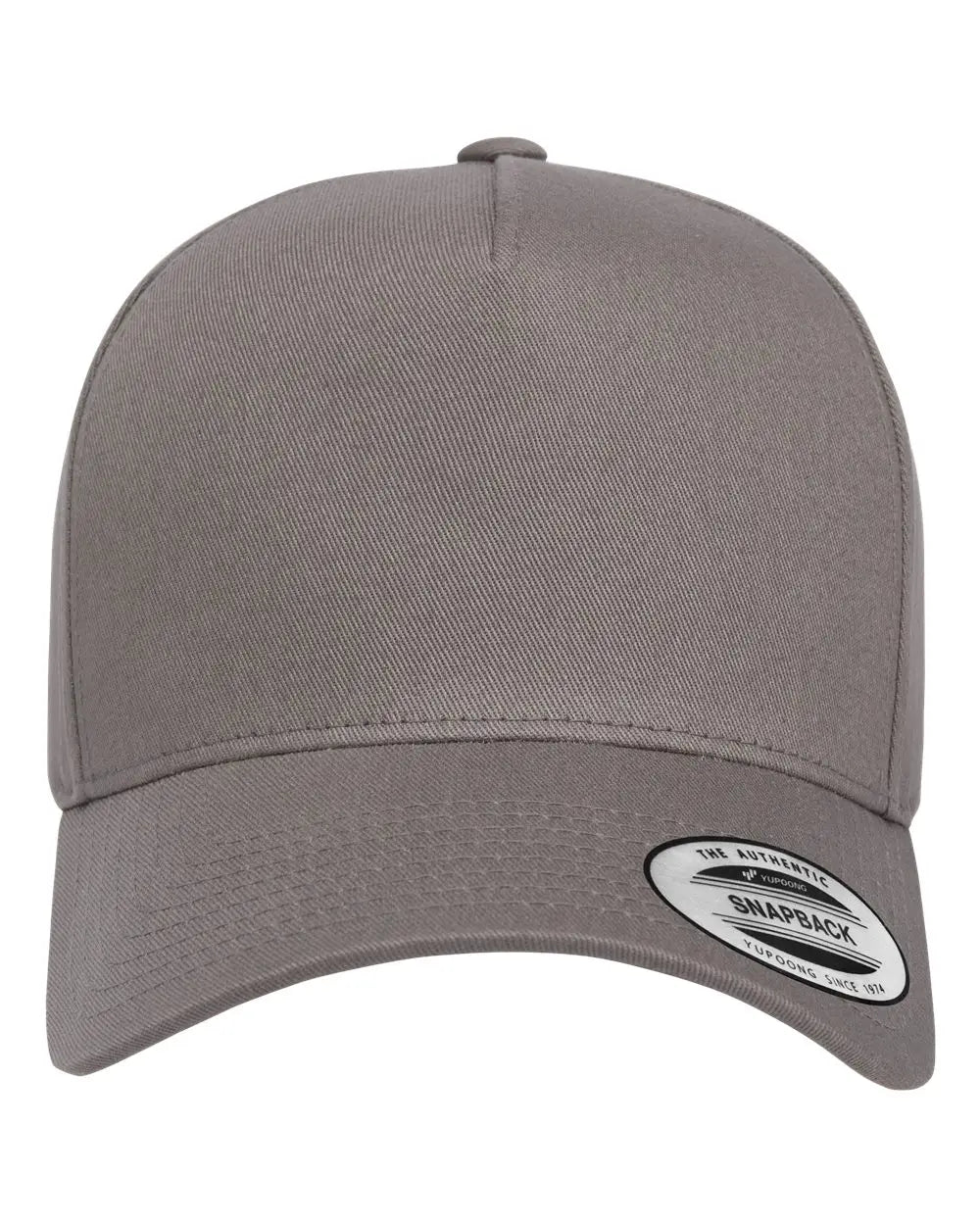 Yp Classics 5079s Retro Cotton Blend Trucker Snapback Cap - 5079 - Gray - one Size Fits Most