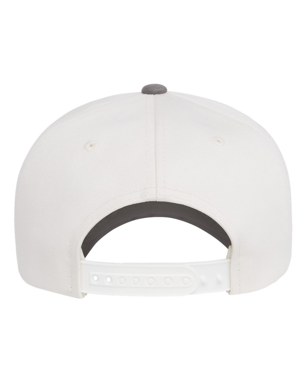 Yp Classics 5079s Retro Cotton Blend Trucker Snapback Cap - Grey White