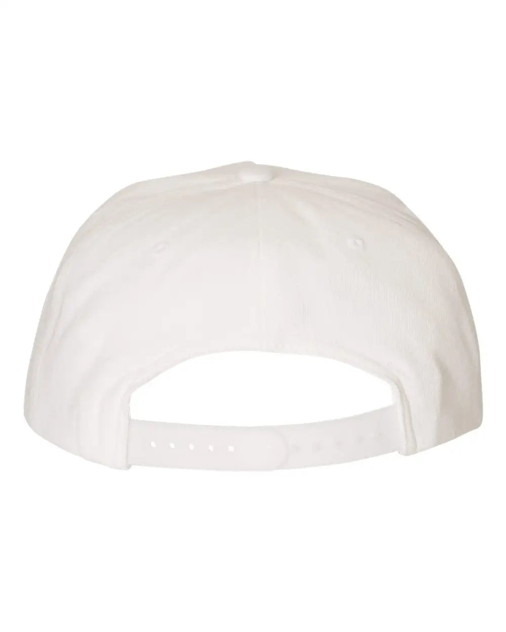 Yp Classics 5089m Premium Five-panel Snapback Cap - White - one Size Fits Most