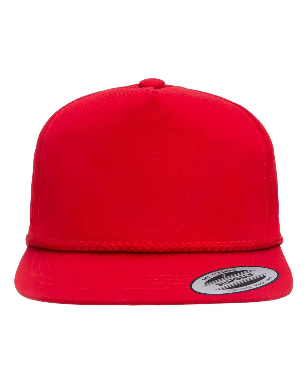 Yp Classics 6002yp Classic Poplin Golf Cap - Red - one Size Fits Most