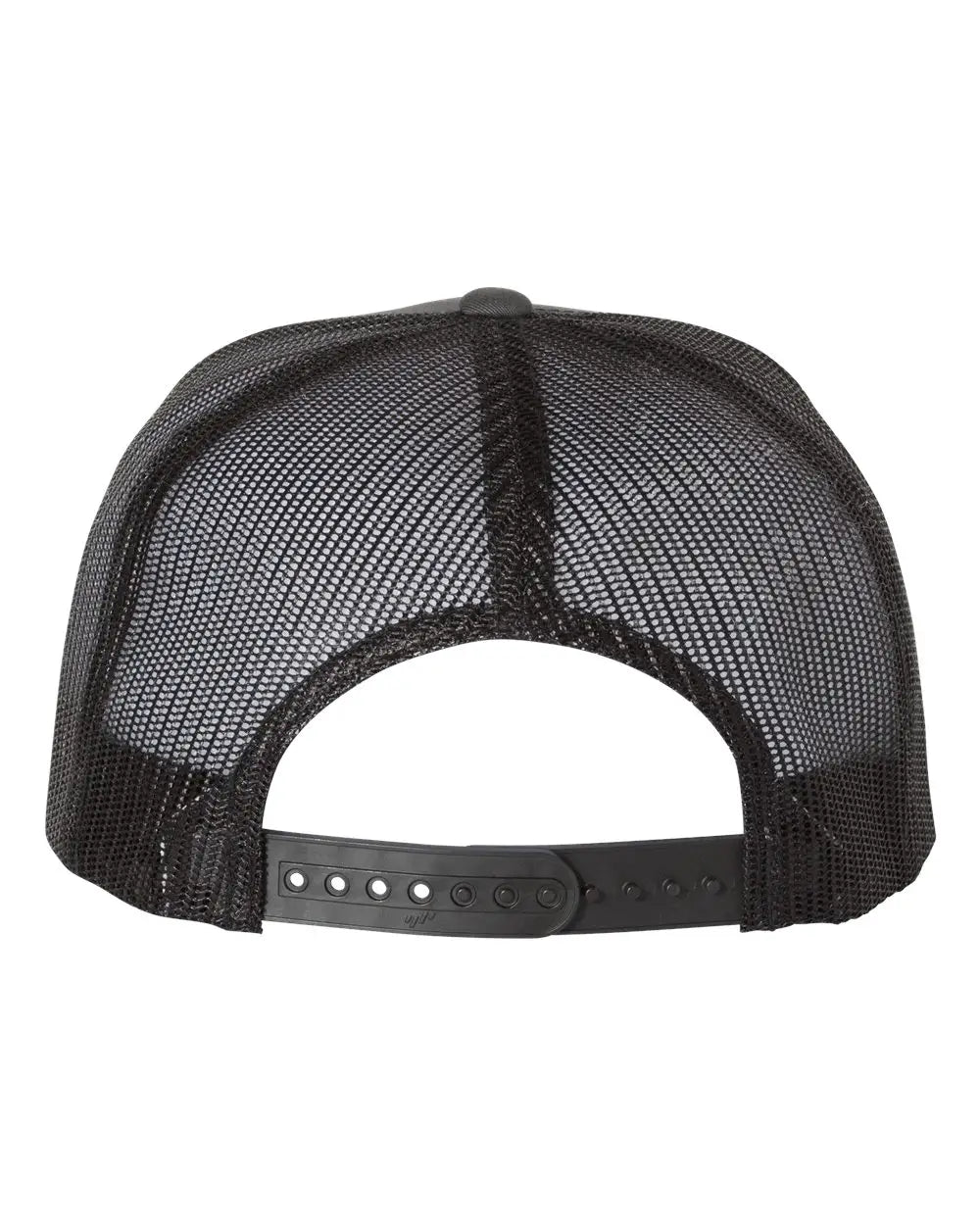 Yp Classics 6006 Five-panel Classic Trucker Cap - Charcoal Black - one Size Fits Most