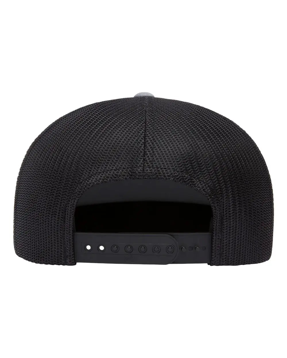 Yp Classics 6006 Five-panel Classic Trucker Cap - Heather Black