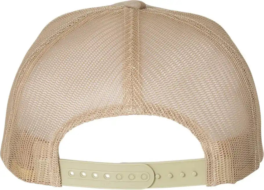 Yp Classics 6006 Five-panel Classic Trucker Cap - Multicam Arid Tan - Arid/ / Adjustable