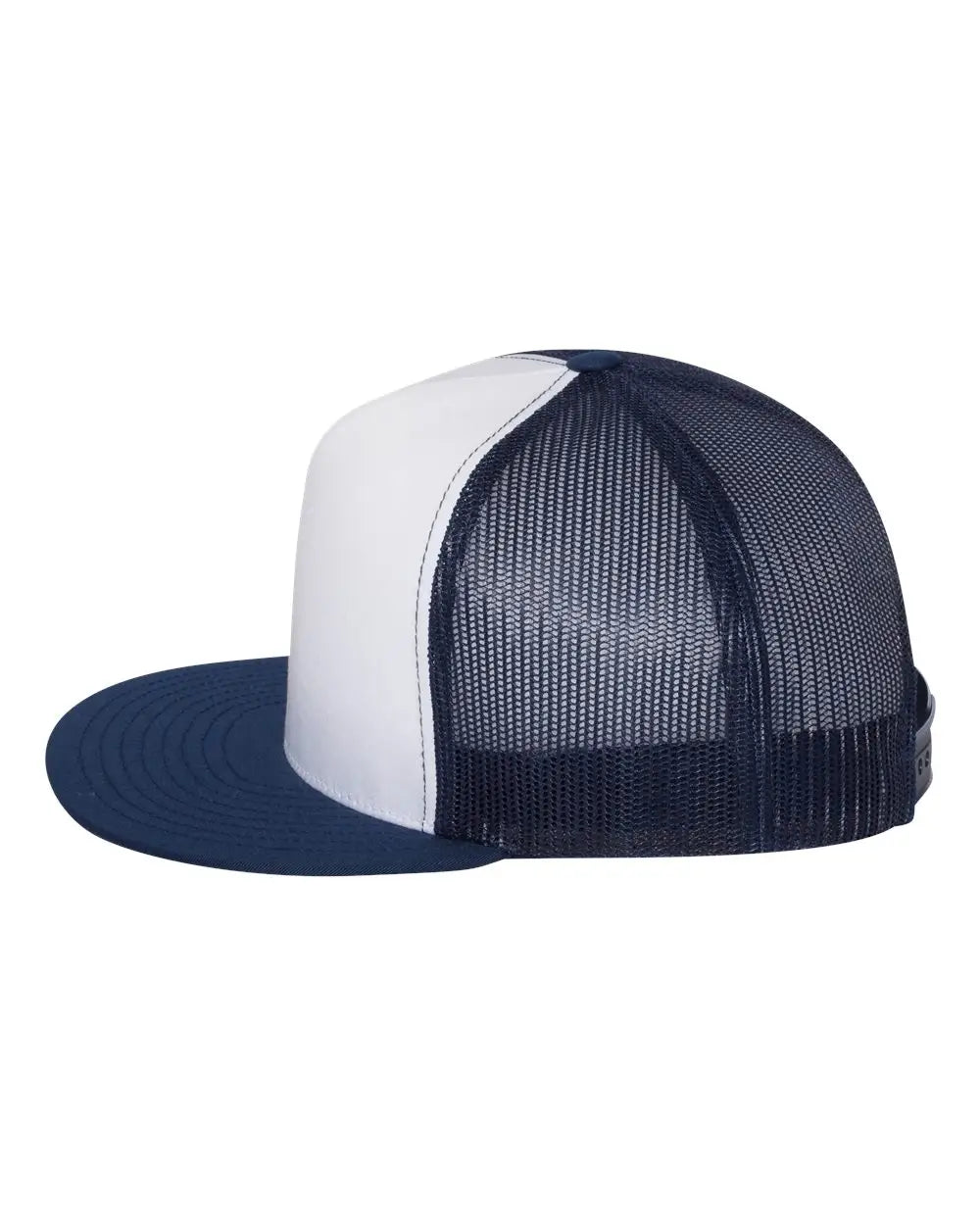 Yp Classics 6006 Five-panel Classic Trucker Cap - Navy White - one Size Fits Most