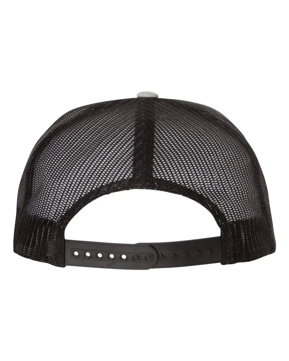 Yp Classics 6006 Five-panel Classic Trucker Cap - Silver Black - one Size Fits Most