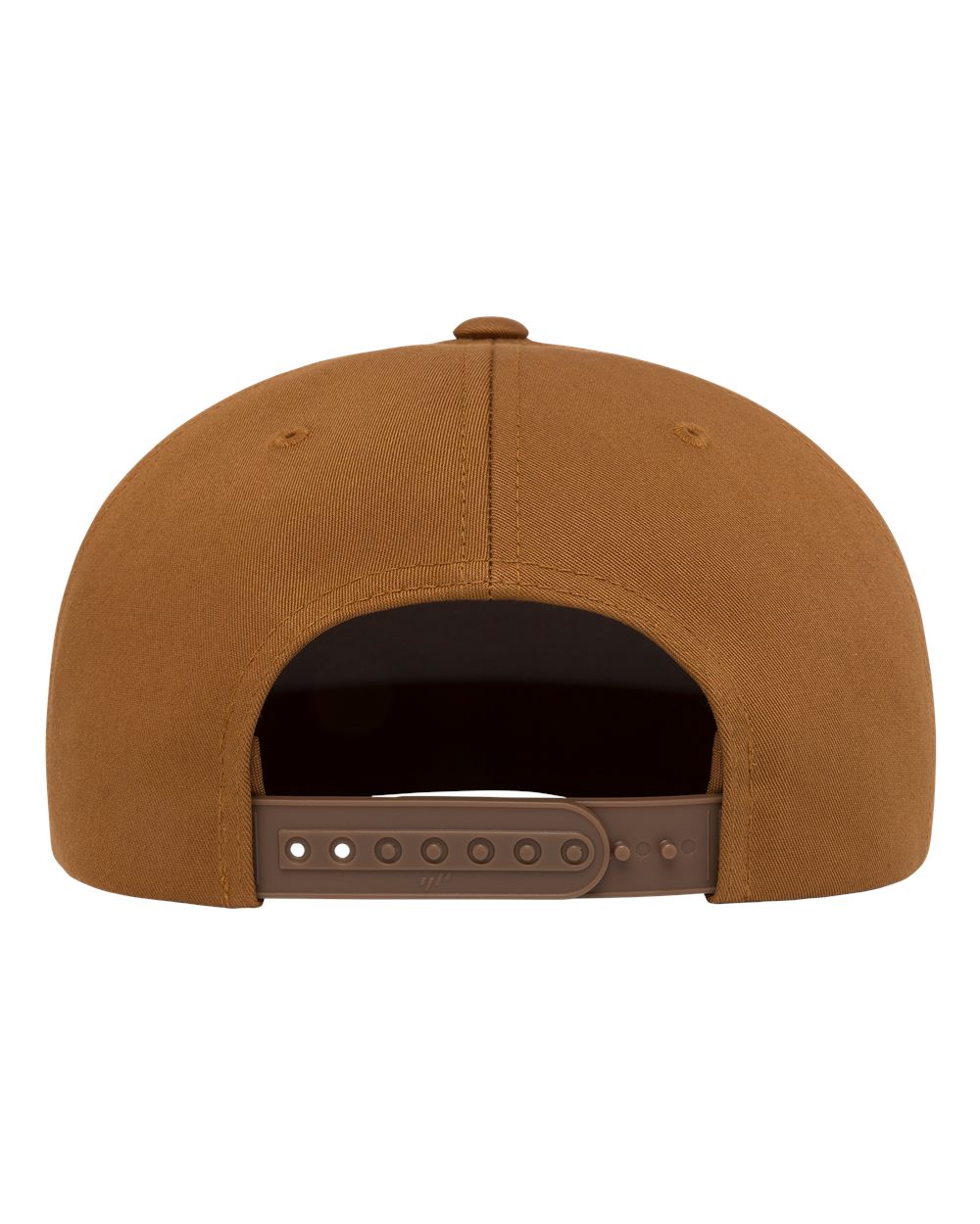 Yp Classics 6007 Five-panel Cotton Twill Snapback Cap - Caramel