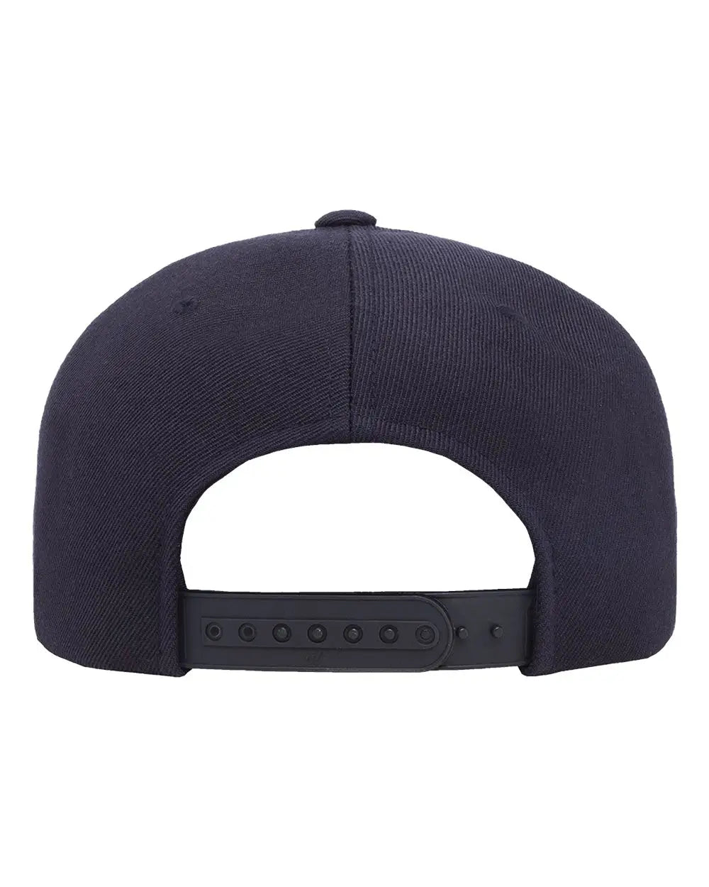 Yp Classics 6089m Premium Flat Bill Snapback Cap - Dark Navy - one Size Fits Most
