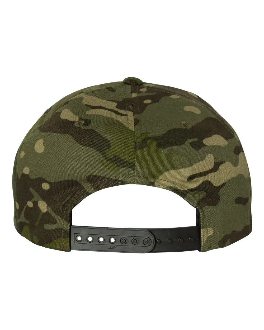 Yp Classics 6089m Premium Flat Bill Snapback Cap - Multicam Tropic - one Size Fits Most