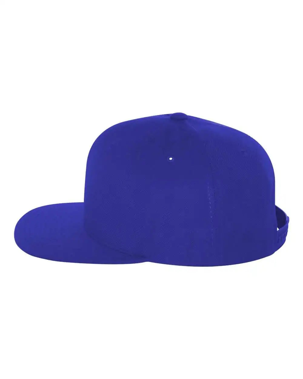 Yp Classics 6089m Premium Flat Bill Snapback Cap - Royal Blue - Adjustable