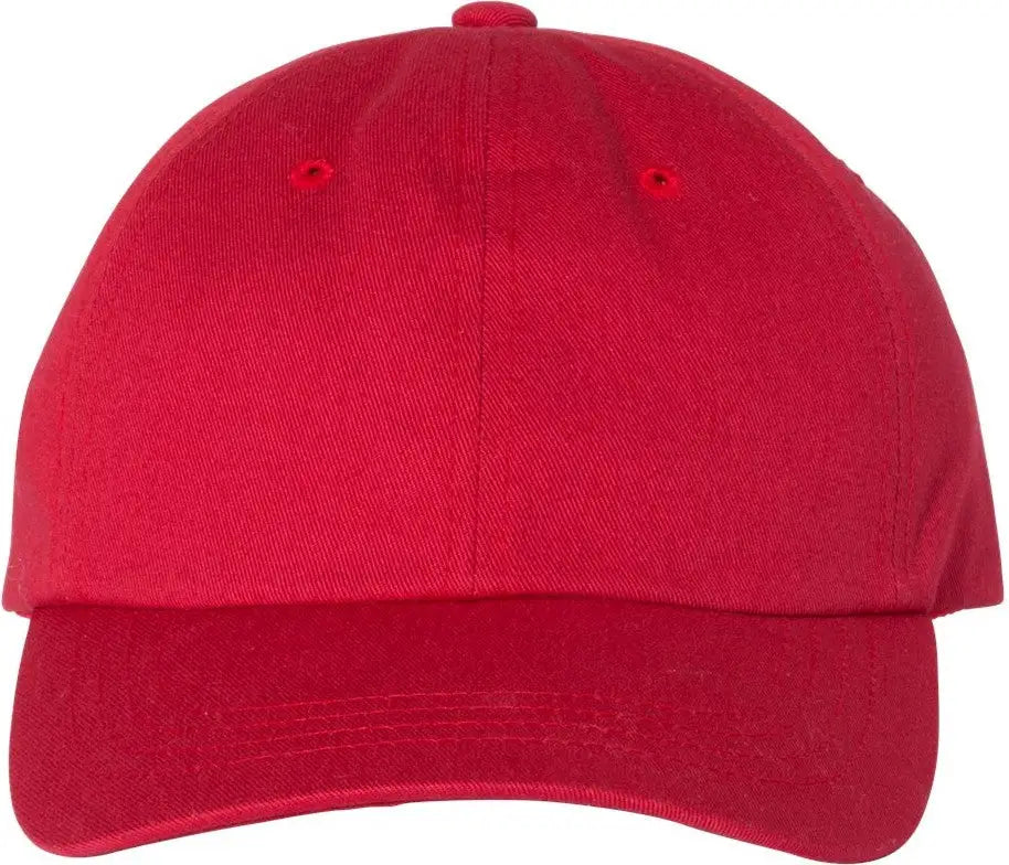 Yp Classics 6245cm Classic Dad Cap - Cranberry - one Size Fits Most