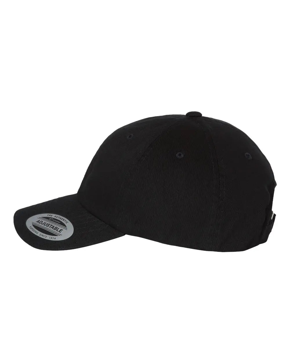 Yp Classics 6245ec Ecowash Dad Cap - Black - one Size Fits Most