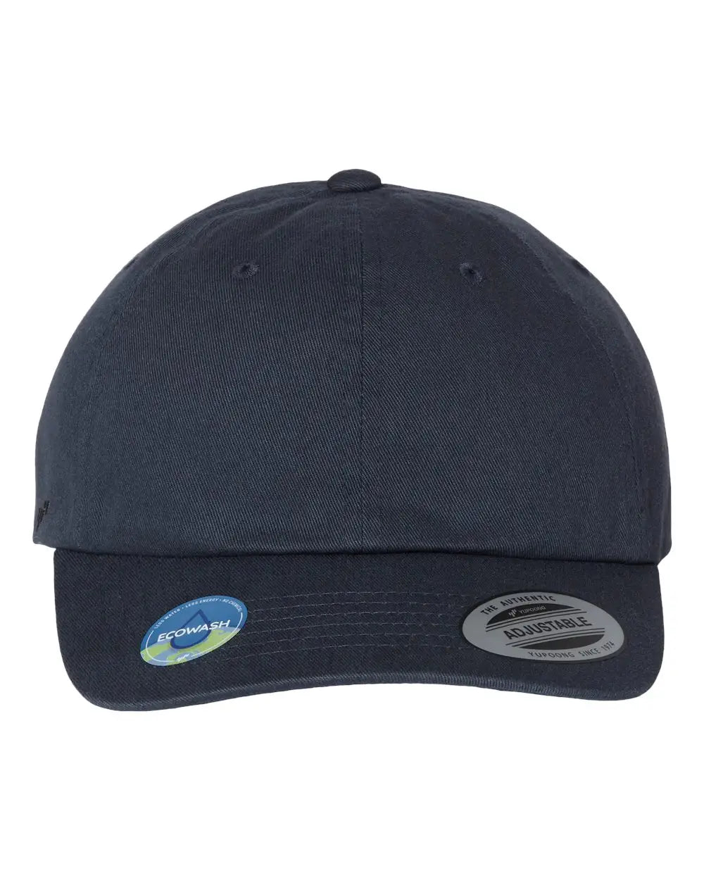Yp Classics 6245ec Ecowash Dad Cap - Navy - one Size Fits Most