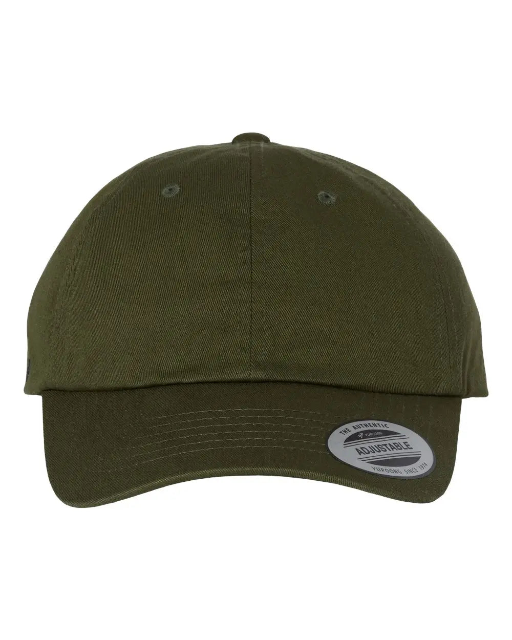 Yp Classics 6245ec Ecowash Dad Cap - Olive Night - one Size Fits Most