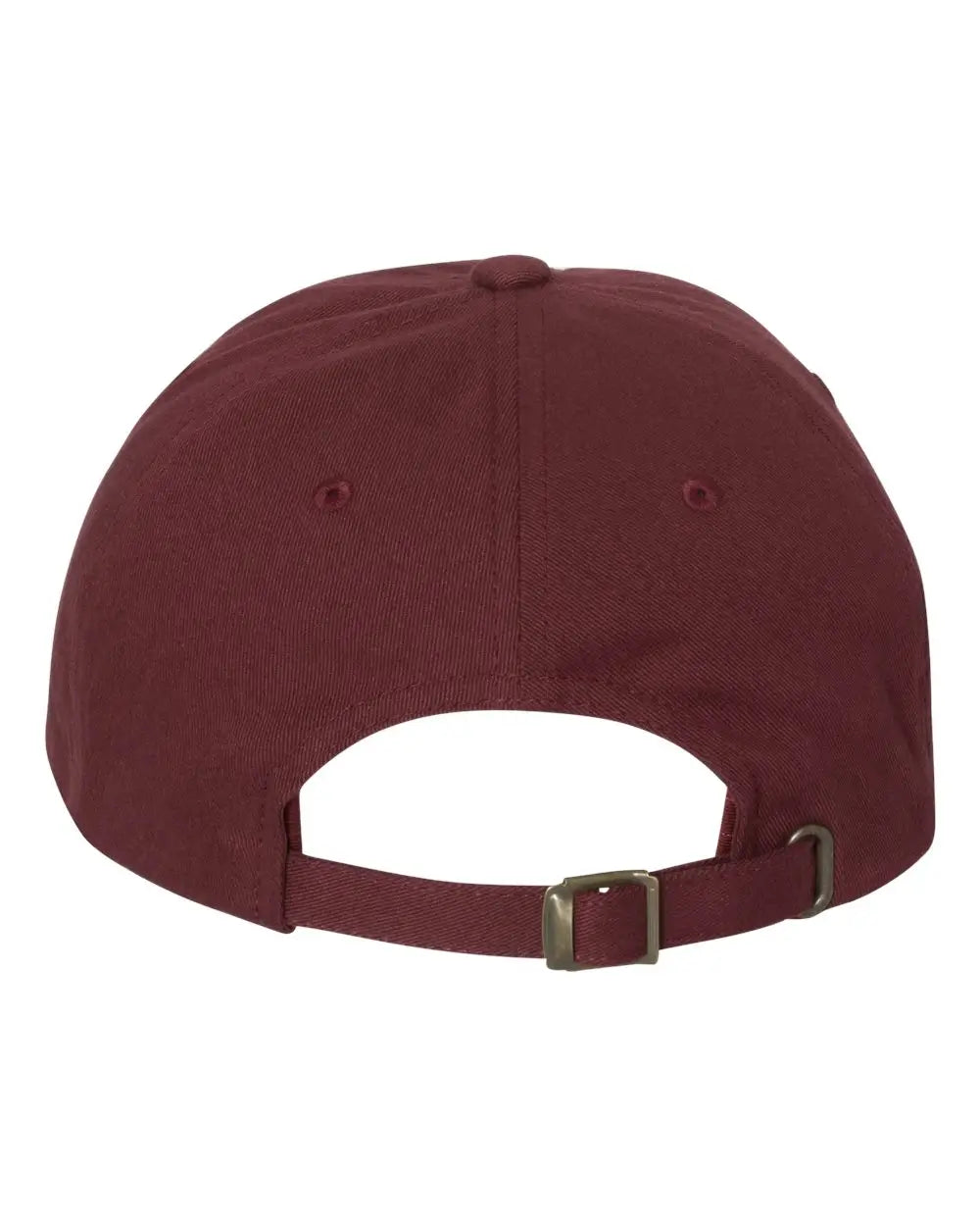 Yp Classics 6245pt Peached Cotton Twill Dad Cap - Maroon - one Size Fits Most