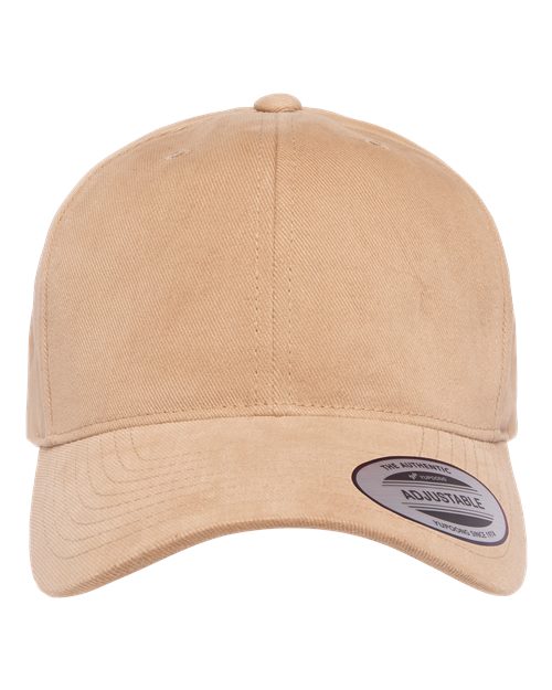 Yp Classics 6363v Structured Brushed Twill Cap - Khaki