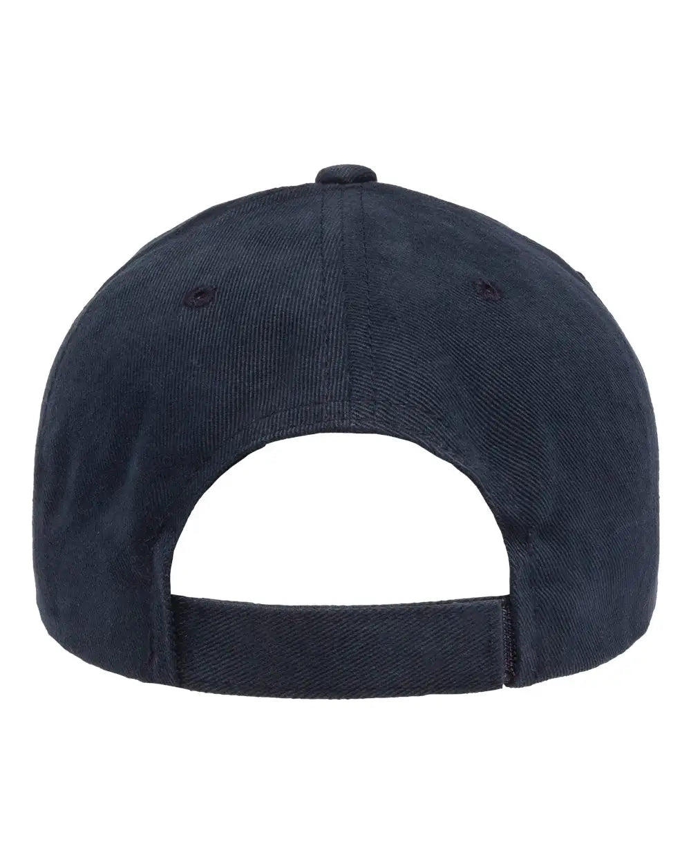 Yp Classics 6363v Structured Brushed Twill Cap - Navy - one Size Fits Most