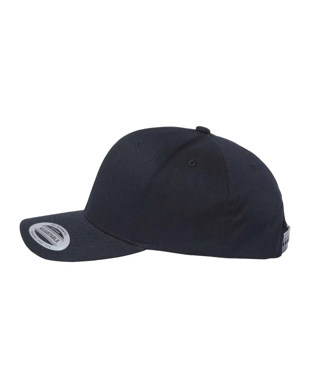 Yp Classics 6389 Cvc Snapback Cap - Black - one Size Fits Most
