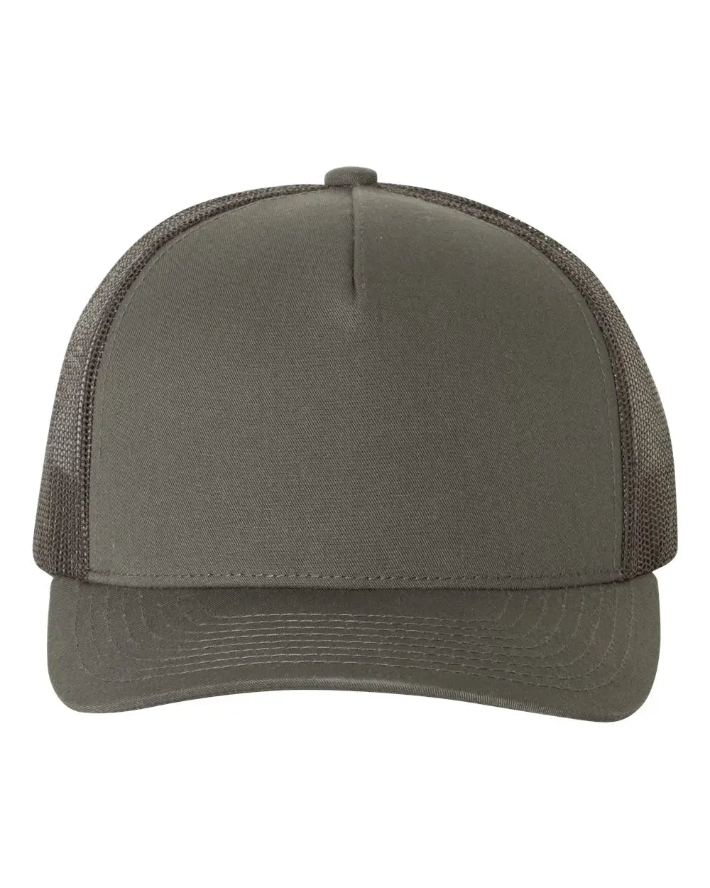 Yp Classics 6506s Five-panel Retro Trucker Cap - 6506 - Charcoal - one Size Fits Most