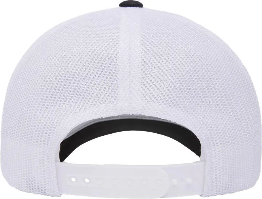 Yp Classics 6601 Elite Cap - Black White - one Size Fits Most