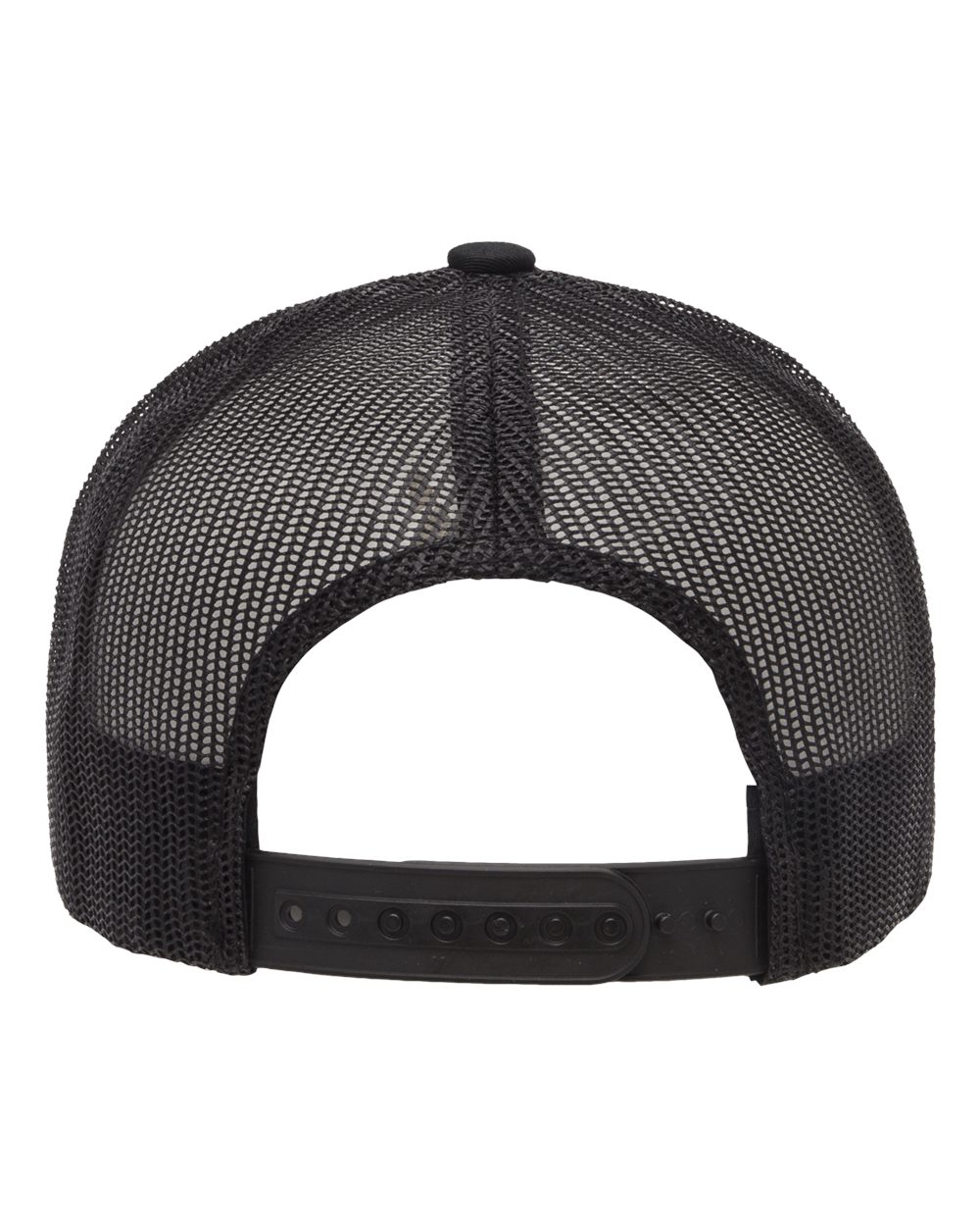 Yp Classics 6606 Retro Trucker Cap - Black - one Size Fits Most