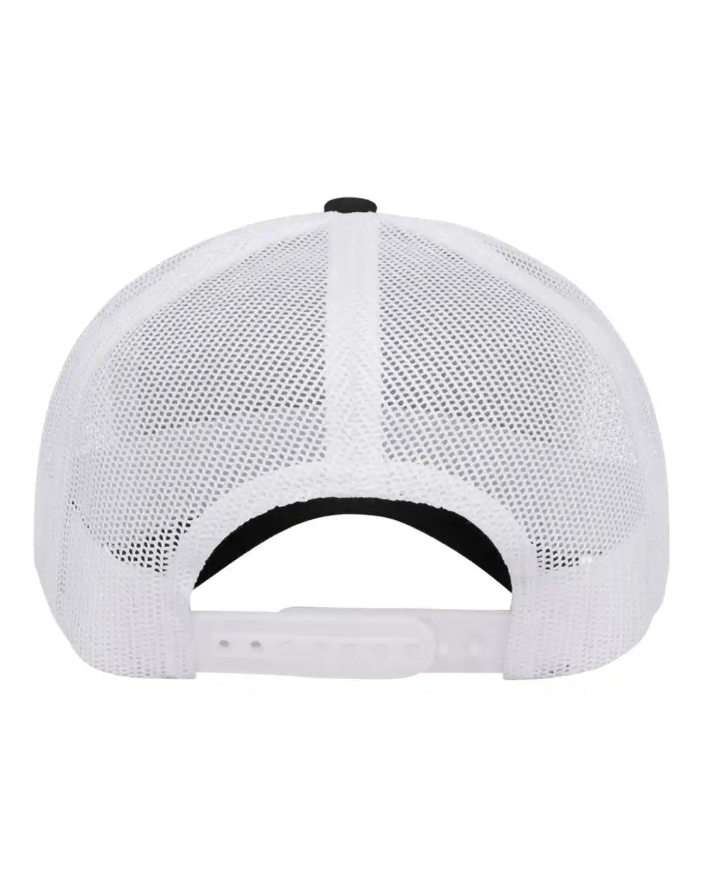 Yp Classics 6606 Retro Trucker Cap - Black White - one Size Fits Most