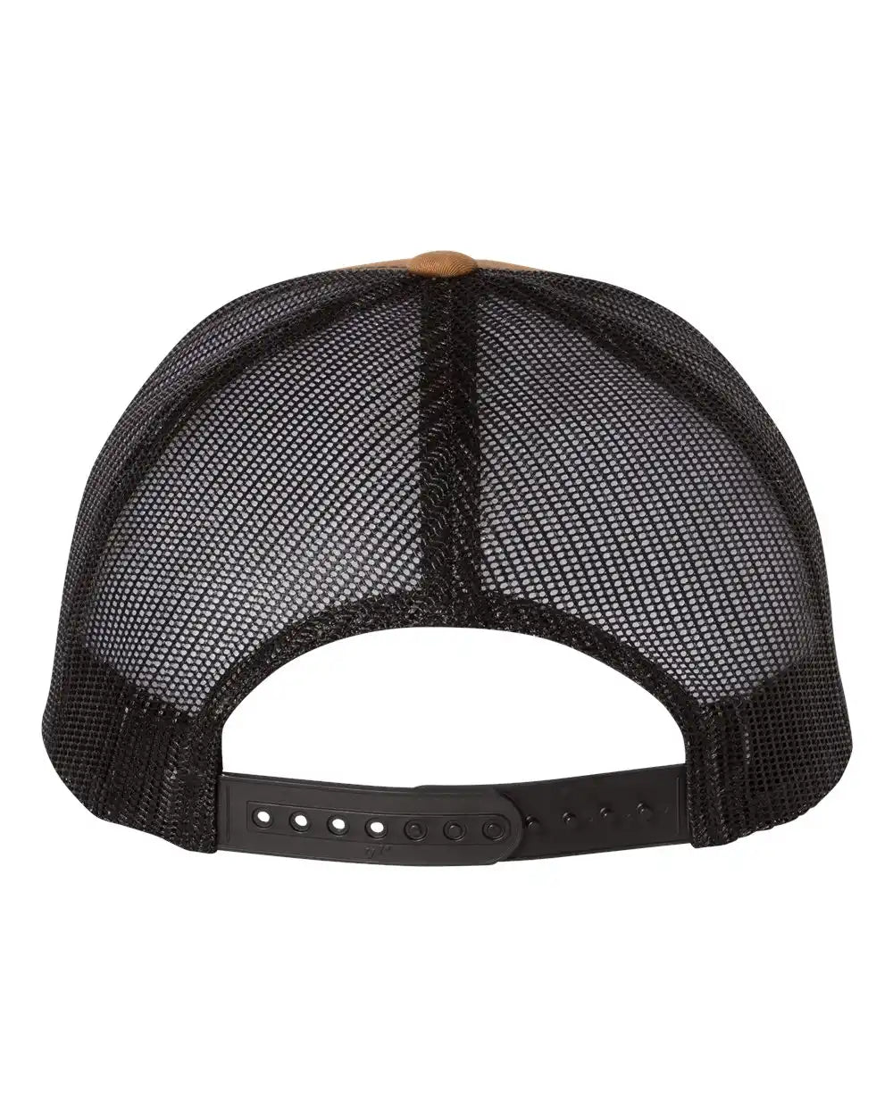 Yp Classics 6606 Retro Trucker Cap - Caramel Black - one Size Fits Most