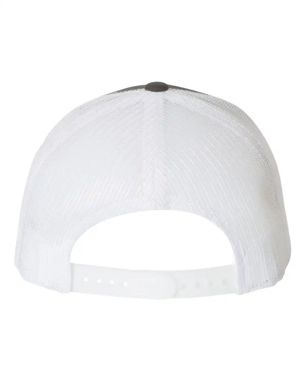 Yp Classics 6606 Retro Trucker Cap - Charcoal White - Charcoal/ / Adjustable