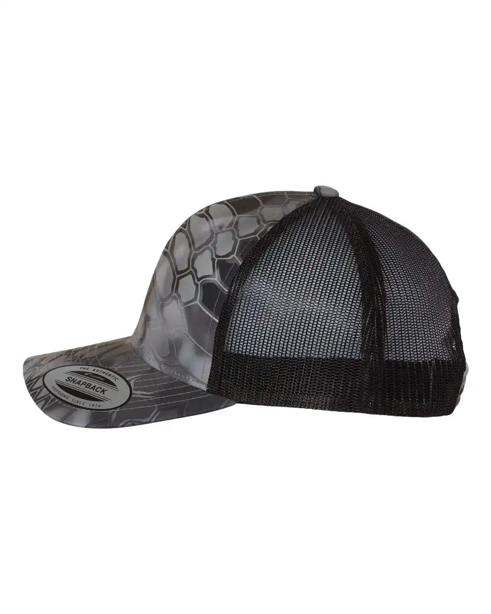 Yp Classics 6606 Retro Trucker Cap - Kryptek Raid - Adjustable