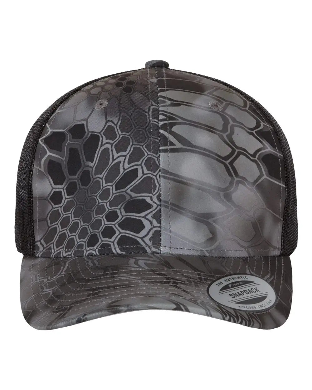 Yp Classics 6606 Retro Trucker Cap - Kryptek Raid - one Size Fits Most