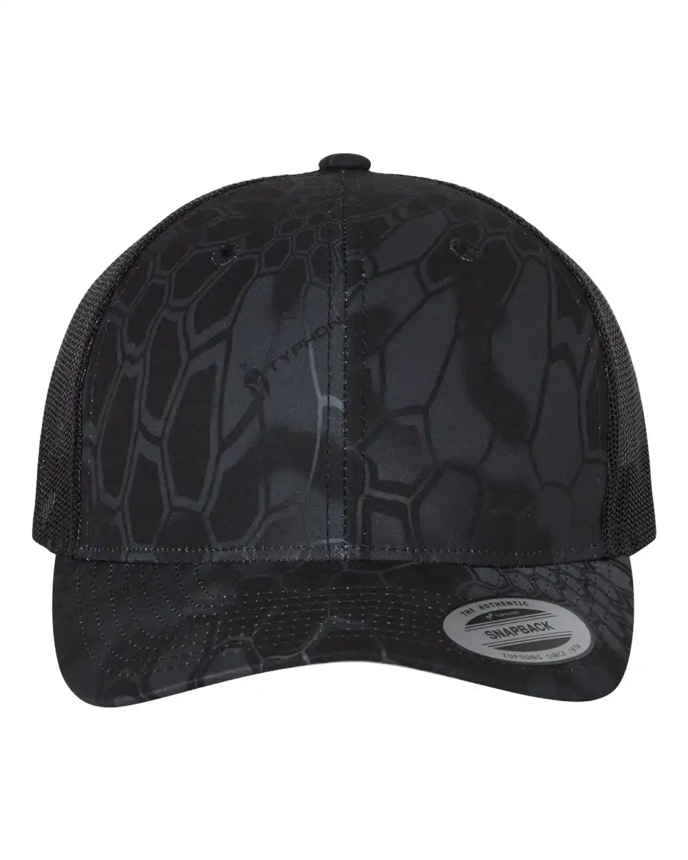 Yp Classics 6606 Retro Trucker Cap - Kryptek Typhon - Adjustable