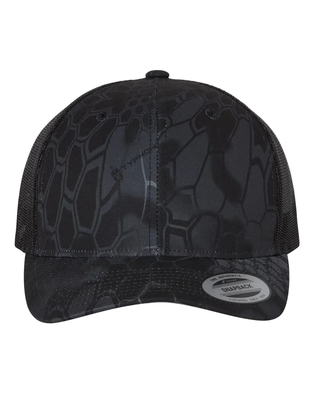 Yp Classics 6606 Retro Trucker Cap - Kryptek Typhon - one Size Fits Most