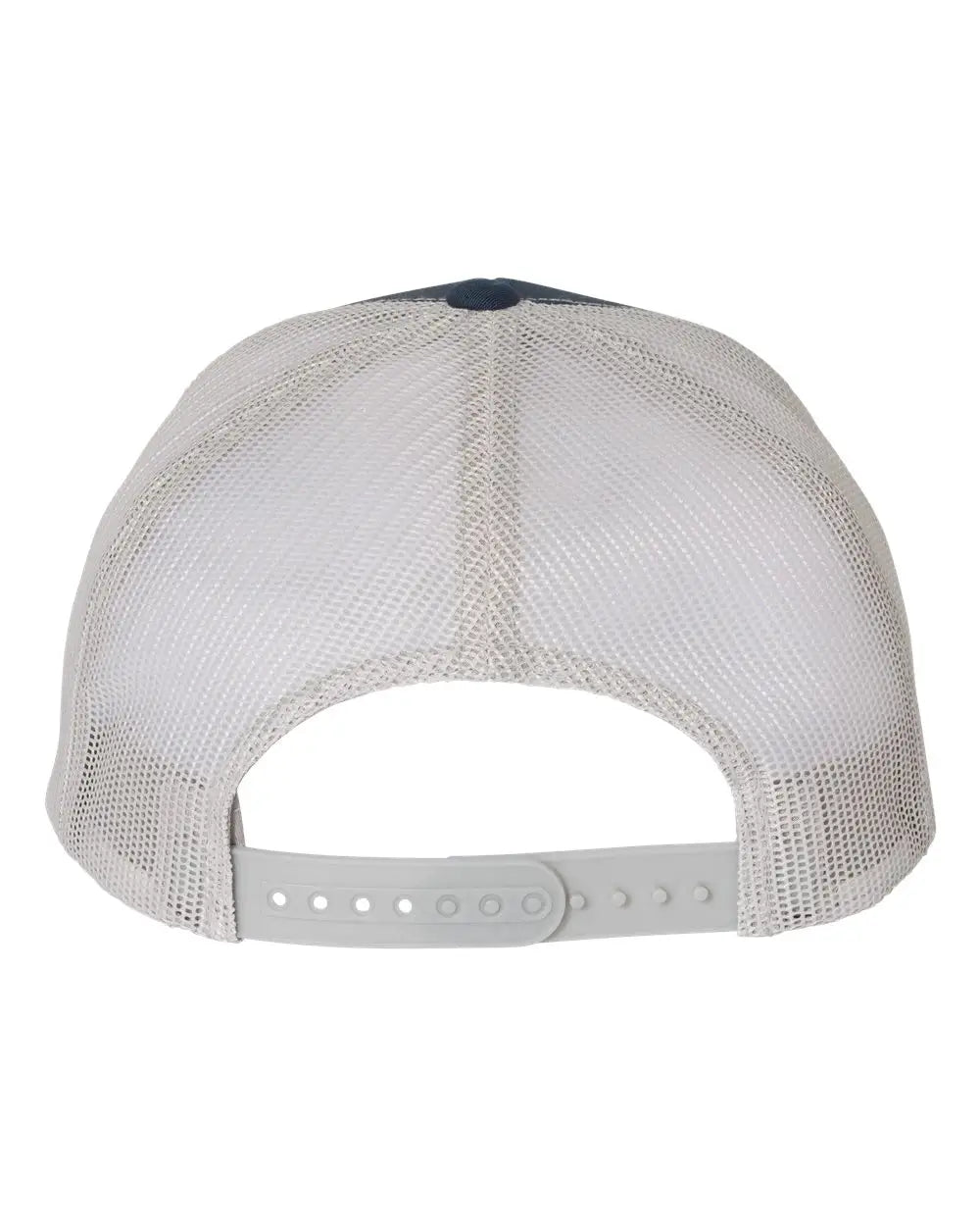 Yp Classics 6606 Retro Trucker Cap - Navy Silver - one Size Fits Most